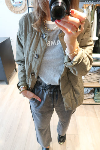 VESTE LEO KAKI