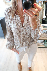 BLOUSE CECILE BEIGE