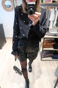 SHORT SIMILI BOXY