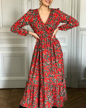 Robe longue Leeloo fleurs