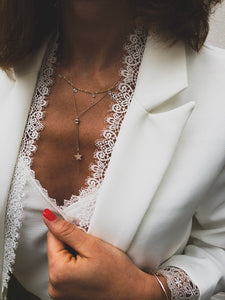 Veste blazer Caline blanc
