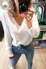 BLOUSE ELSA ECRU