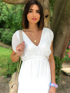 Robe Inès blanche