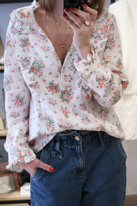 CHEMISE DAISY FLEURIE