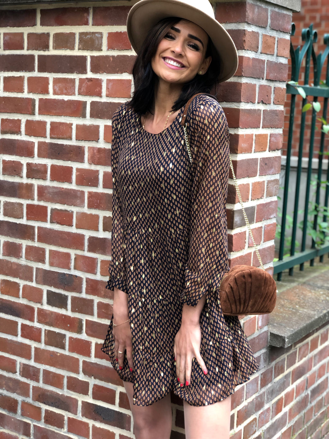 Robe Tais camel