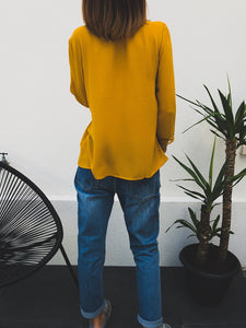 Blouse Daline moutarde