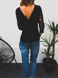 Blouse Dalhia noire