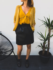 Blouse Daline moutarde
