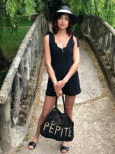 Combi-short Pia noir