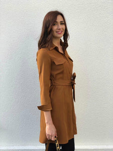 Robe Galéane camel