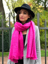 Écharpe épaisse fushia