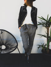 Veste perfecto cloutée Faren