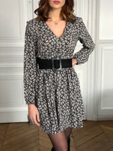 Robe Jasmine imprimée noire