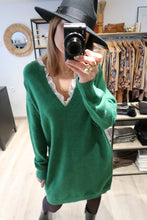 ROBE PULL VERT