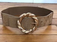 Ceinture à boucle taupe
