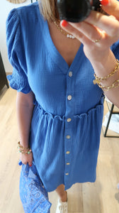 ROBE THEA BLEU