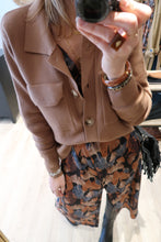 VESTE CARDIGAN CAMEL