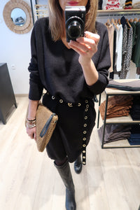 ROBE PULL NOIR