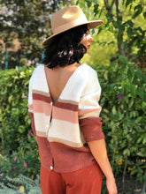 Gilet Solène terracota