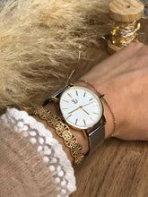 Montre acier argenté