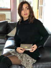 Pull col roulé Honorée noir