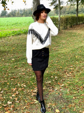 Jupe Ester velours noir