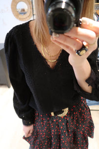 BLOUSE NOIRE