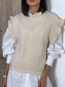Pull Soline beige