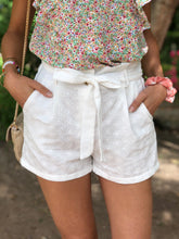 Short Isabella blanc