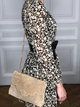 Sac daim beige