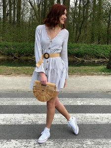 Robe Maud à rayures