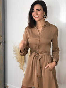 Robe Victoire camel