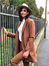 Manteau Toscane camel