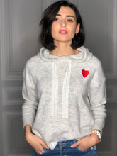 Pull Constance gris clair