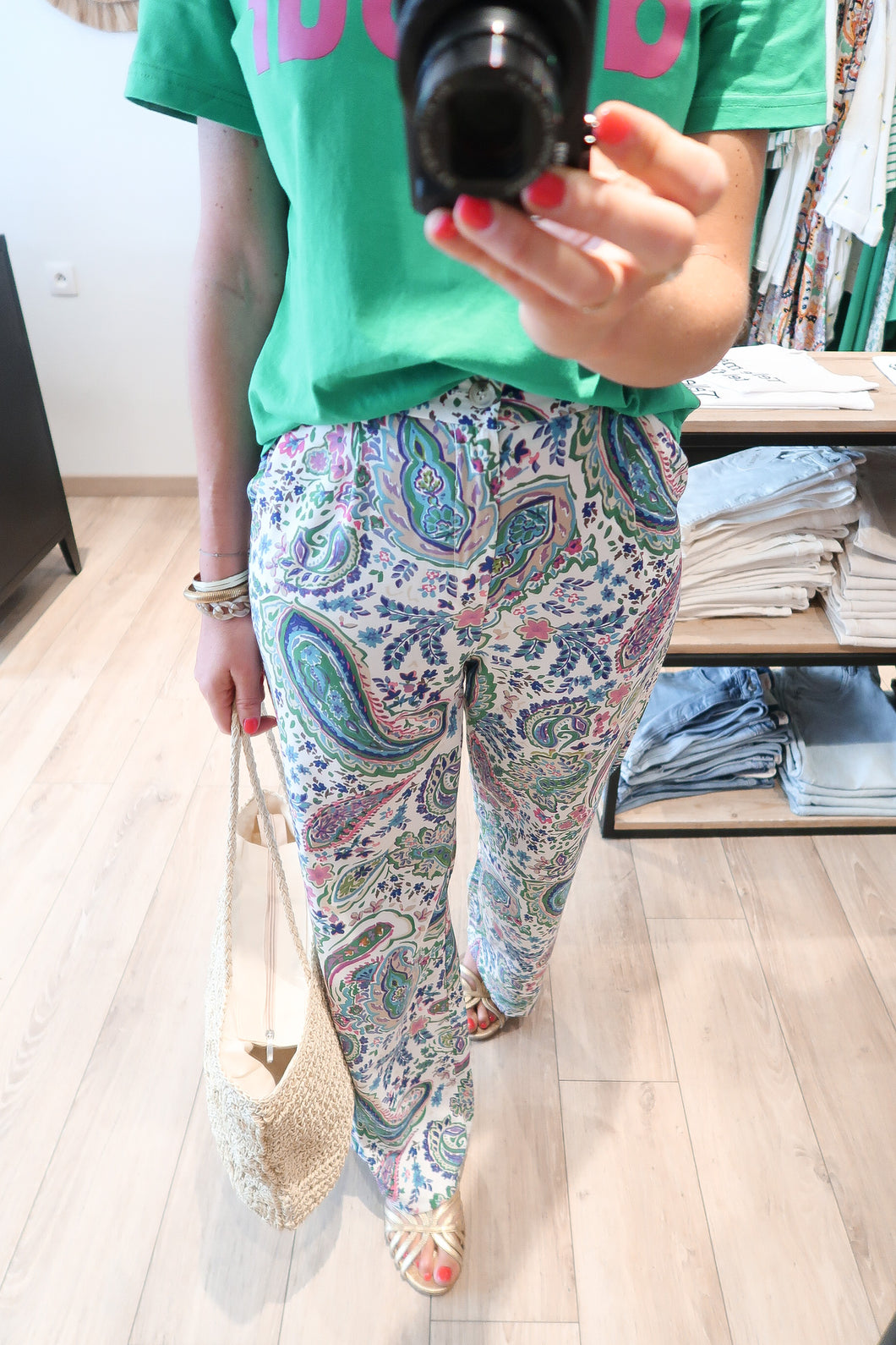 PANTALON MANOA VERT
