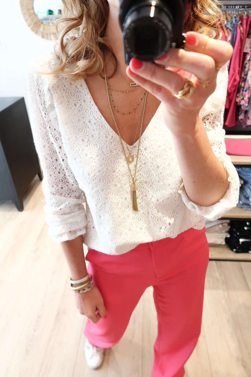 BLOUSE PAULINE ECRU