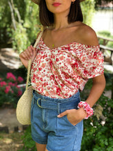 Blouse Juliette à fleurs
