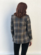 Veste blazer Gilie à carreaux