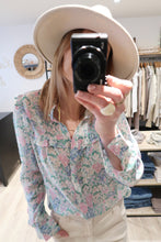 CHEMISE A FLEURS
