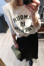 PULL AMOUR IS FRENCH KAKI