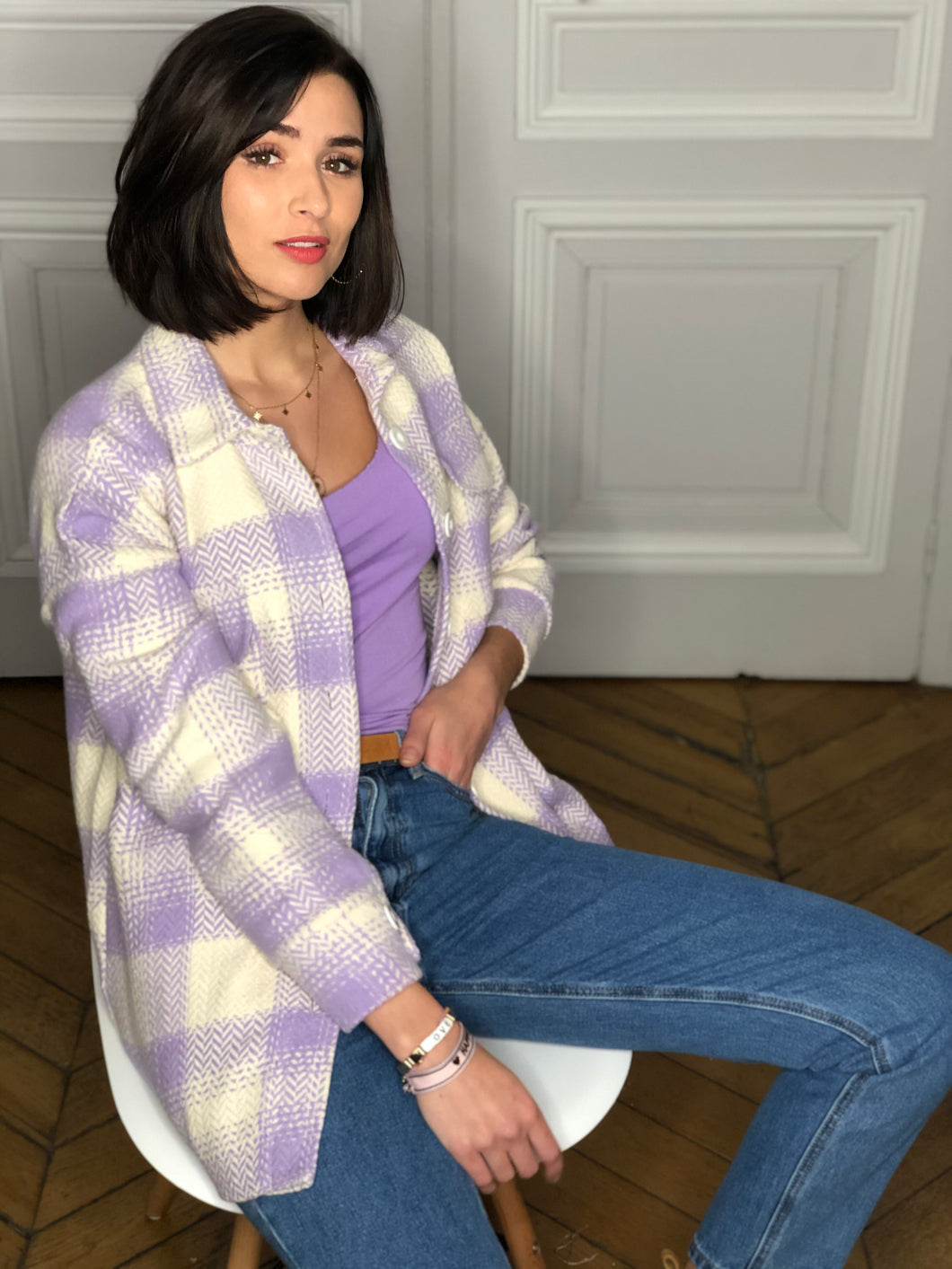 Veste Elisa lilas