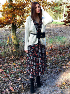 Robe longue Garlone noire