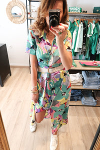 ROBE ROXANE VERTE