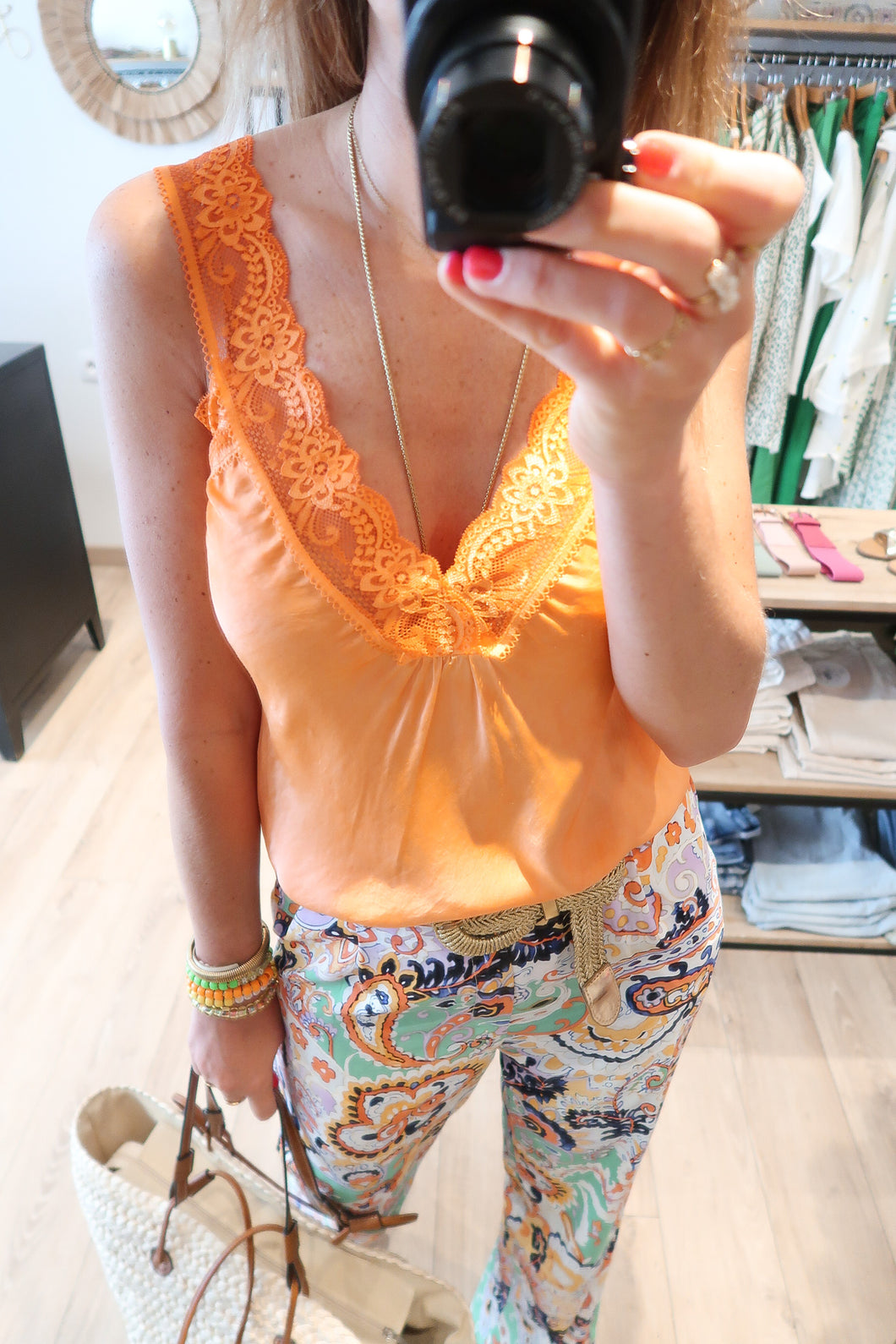 TOP ROMANE ORANGE
