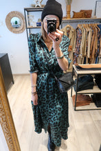 ROBE LONGUE LEO VERTE