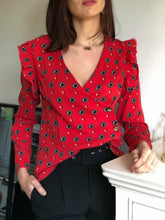 Blouse Janais rouge