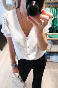 BLOUSE MAIA ECRU