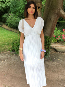 Robe Inès blanche