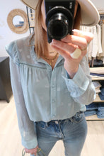 CHEMISE COEUR VERT