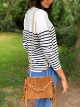 Sac à franges camel